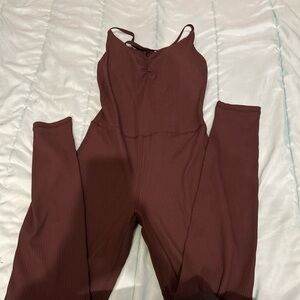Women's Brown Jumpsuit